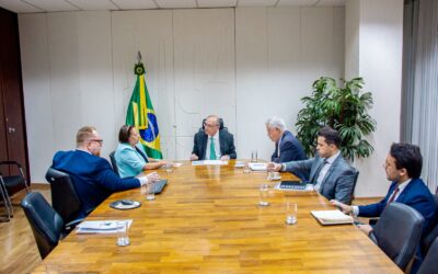 Governadora apresenta projeto do Porto-Indústria Verde ao vice-presidente Geraldo Alckmin
