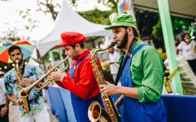 Espaço Frevo Vivo: famosa travessa de Santa Cruz vira palco de prévia carnavalesca 