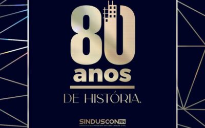 Sinduscon/RN celebra 80 anos com entrega de honrarias e lançamento de documentário 