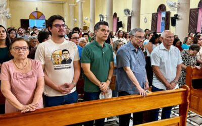 Garibaldi Filho e Walter Alves participam da 1ª Caminhada Histórica Monsenhor Expedito, em São Paulo do Potengi